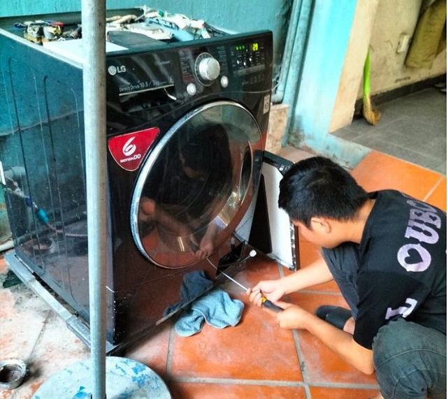 bảo hành máy giặt LG tại nhà 